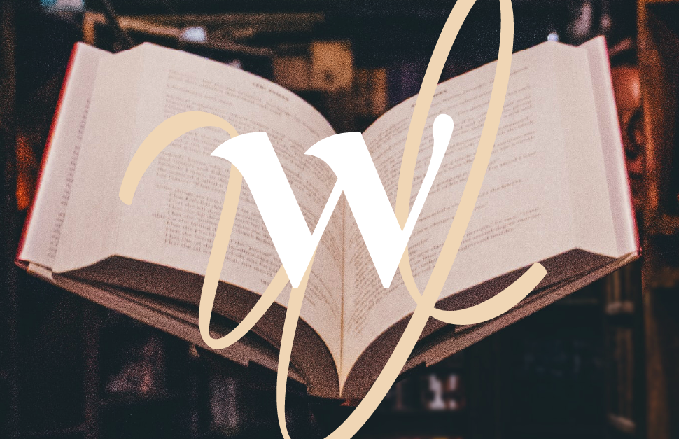 Writers.com logo with book